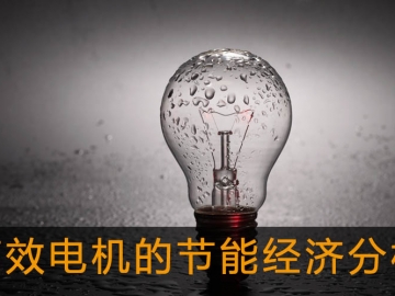 高效電機的節能經濟分析及應用