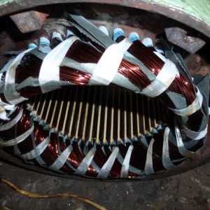 電機維修時如何處理集電環短路的故障