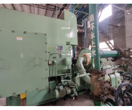 東元西屋配空壓機650KW電機現場保養，更換軸瓦