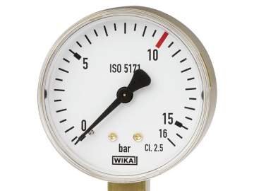 111.11, 111.31波登管壓力表，銅合金材質