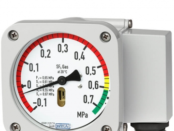 GDM-RC-100帶參考氣室的氣體密度表