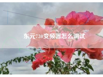 東元730變頻器怎么調試